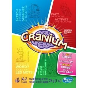 🆕 Cranium Clay Hasbro Board Game FACTORY SEALED Outrageous Fun BNIB